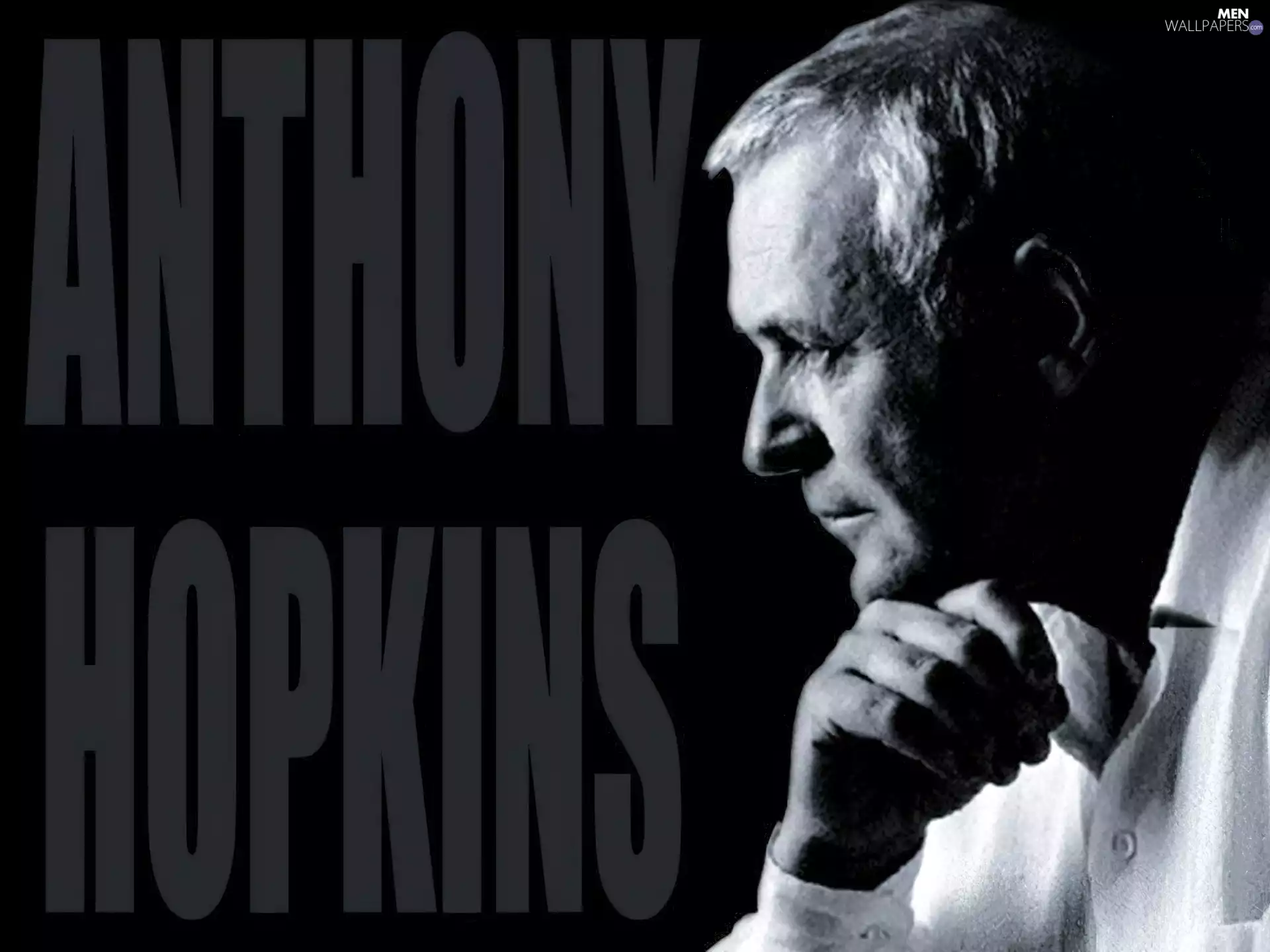 shirt, Anthony Hopkins, White