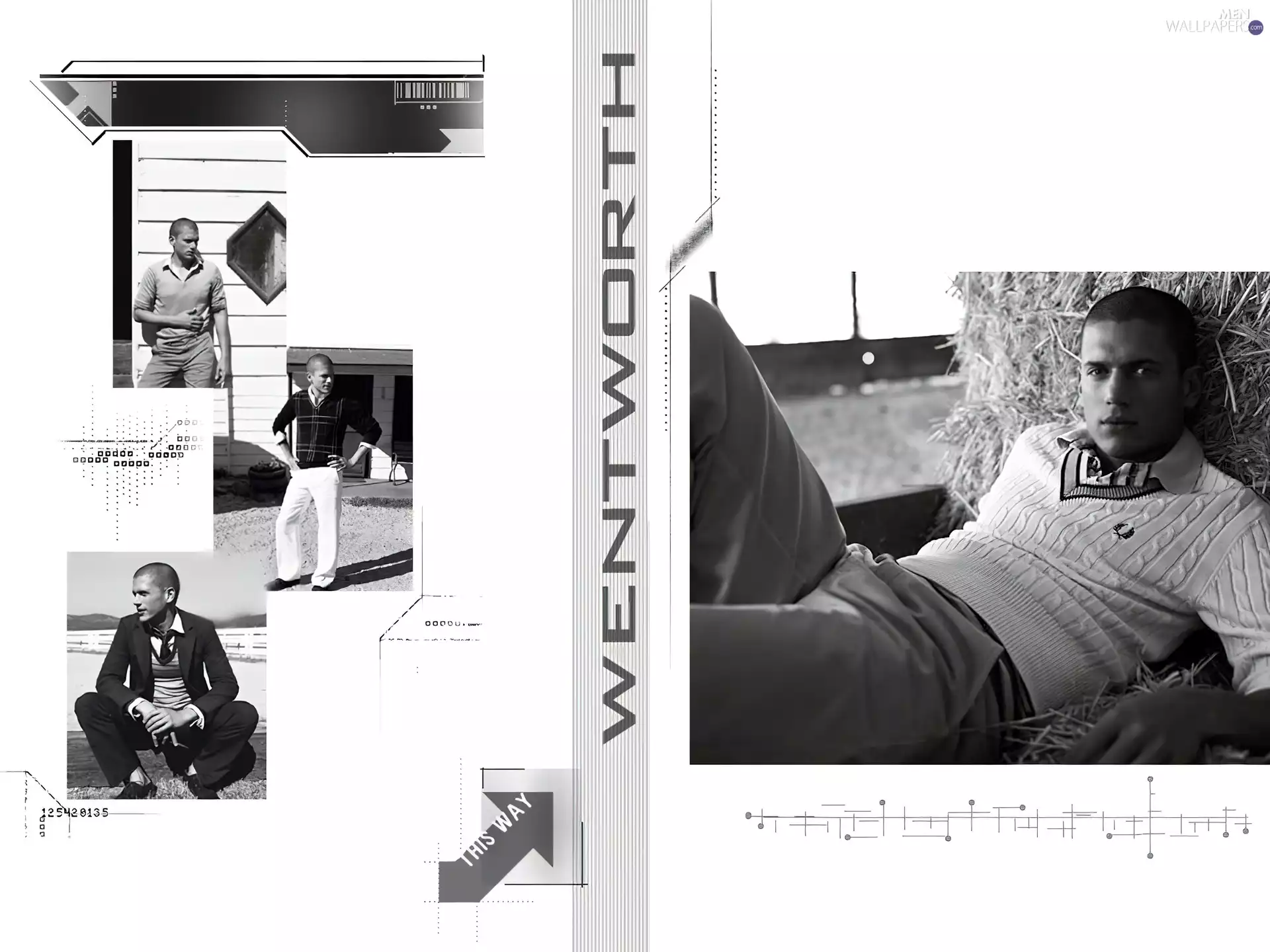 sweater, Wentworth Miller, white