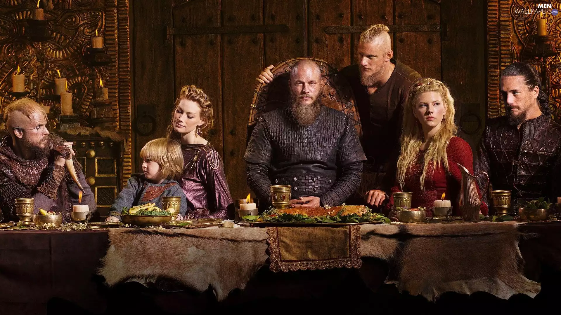 Travis Fimmel, Katheryn Winnick, Vikings, Vikings, series
