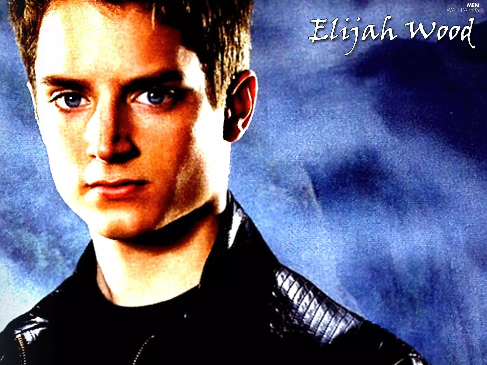 Light hair, Elijah Wood, Blue eyes