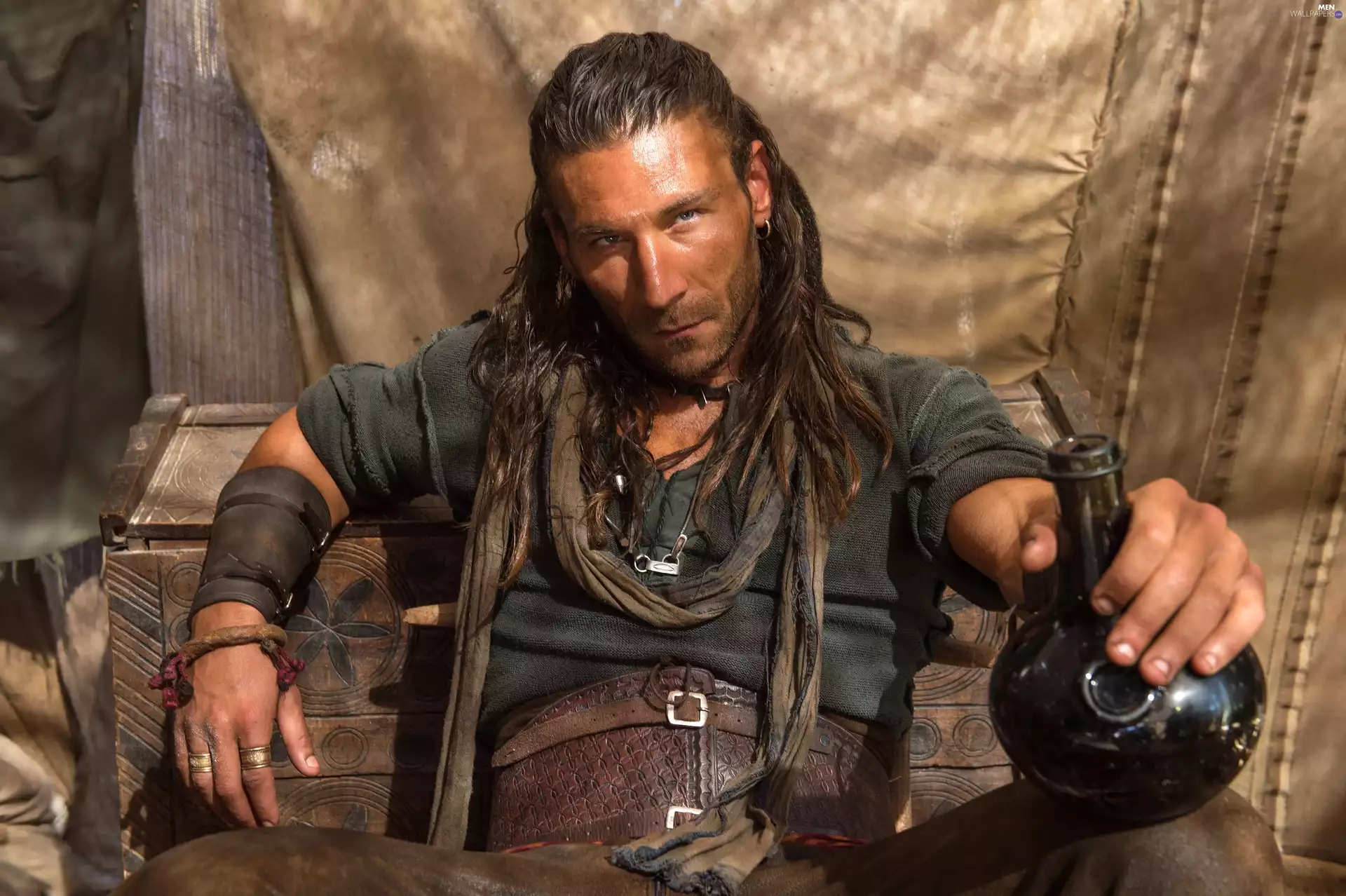 Zach McGowan, Captain Charles Vane, Black Sails, pirate, series