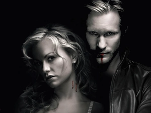 True Blood, Character of Sookie Stackhouse - Anna Paquin, Character of Eric Northman - Alexander Skarsgard, True Blood
