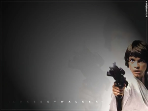 Star Wars, Gun, background, Mark Hamill