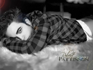 Robert Pattinson, White Bed