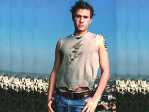 jeans, Heath Ledger, Belt