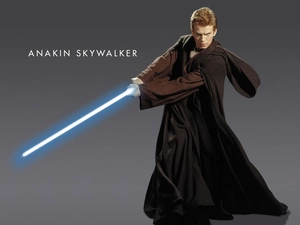 laser, Hayden Christensen, black, robe, Star Wars