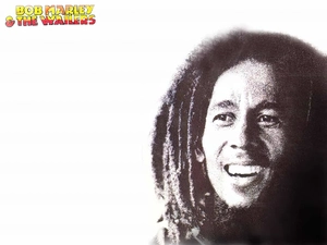 Bob Marley, face