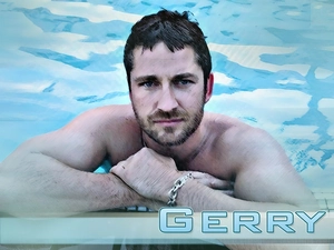 water, Gerard Butler, bracelet