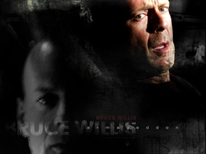Eyes, Bruce Willis, green ones