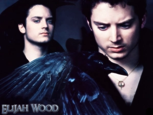 neck chain, Elijah Wood, Crow