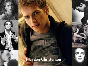 Light hair, Hayden Christensen, black sweater