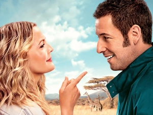 Adam Sandler, Steam, conversation, Drew Barrymore