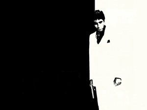Gun, actor, lightsome, costume, Al Pacino