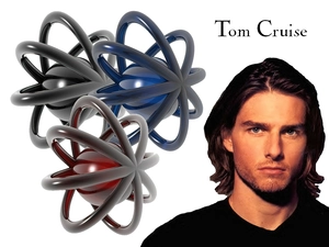 long hair, Tom Cruise, Blue eyes