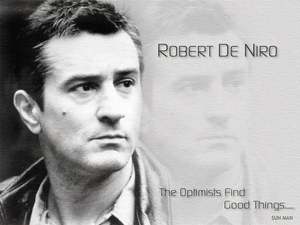 Robert De Niro, dark eyes