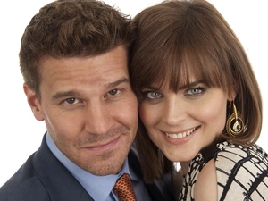 Bones, bones, Emily Deschanel, series, David Boreanaz