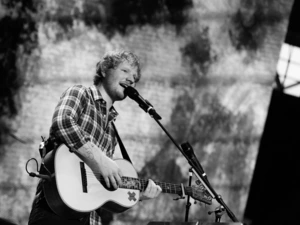 Black and white, Ed Sheeran, singer