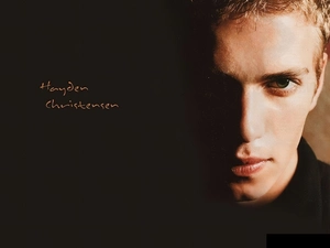 green eye, Hayden Christensen, face