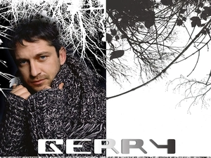 Blue eyes, Gerard Butler, sweater