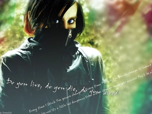 Jared Leto, cornflower eyes