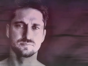 beard, Gerard Butler, face