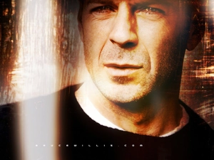 Eyes, Bruce Willis, face