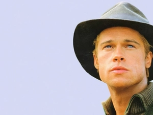 Hat, Brad Pitt, face