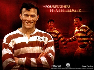 stripes, Smile, Heath Ledger, men, The Four Feathers