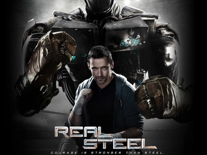 Hugh Jackman, Robot, fists, Real Steel