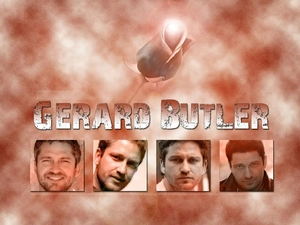 Colourfull Flowers, Gerard Butler, faces