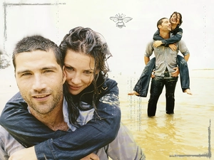 Filmy Lost, Matthew Fox, wet, Evangeline Lilly