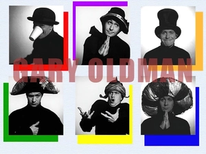 Gary Oldman, headgear