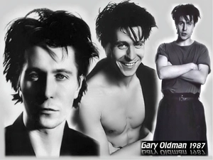 Smile, Gary Oldman, dark hair