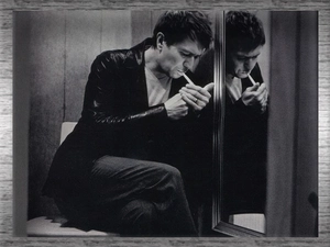 Cigarette, Gary Oldman, Leather jacket