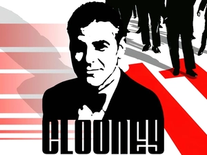 George Clooney, face