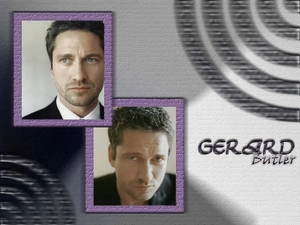 Gerard Butler, face