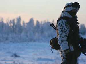 gun, soldier, winter