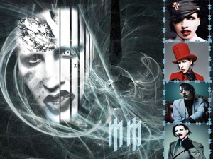 Marilyn Manson, Red, Hat, Brian Hugh Warner