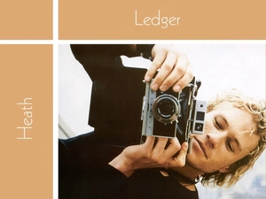 Camera, Heath Ledger, Light hair