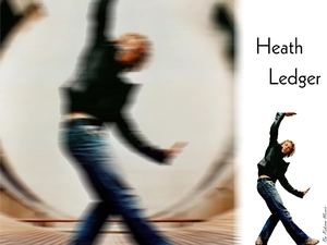 jeans, Heath Ledger, Black jacked