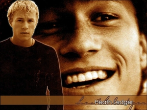 Smile, Heath Ledger, White teeth