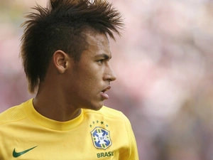 Shirt, Neymar, Yellow Honda