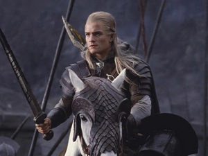 Orlando Bloom, White horse
