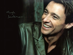Smile, Hugh Jackman, dark hair