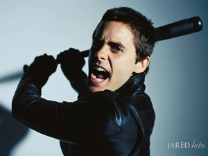 Jared Leto, Leather jacket