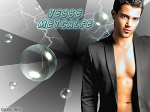 Jesse Metcalfe, black jacket