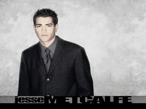 Jesse Metcalfe, black jacket