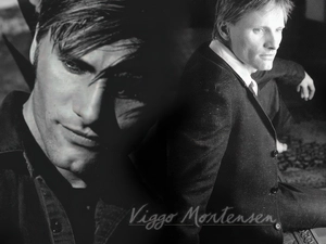 Viggo Mortensen, black jacket