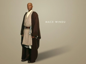 Star Wars, Samuel L. Jackson, robe, bald