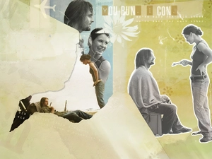 torn, card, Josh Holloway, Maggie Grace, Filmy Lost